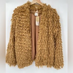Shaggy, Boho Sweater/Blazer Coat Boutique NWT Fully Lined - So Cute!!